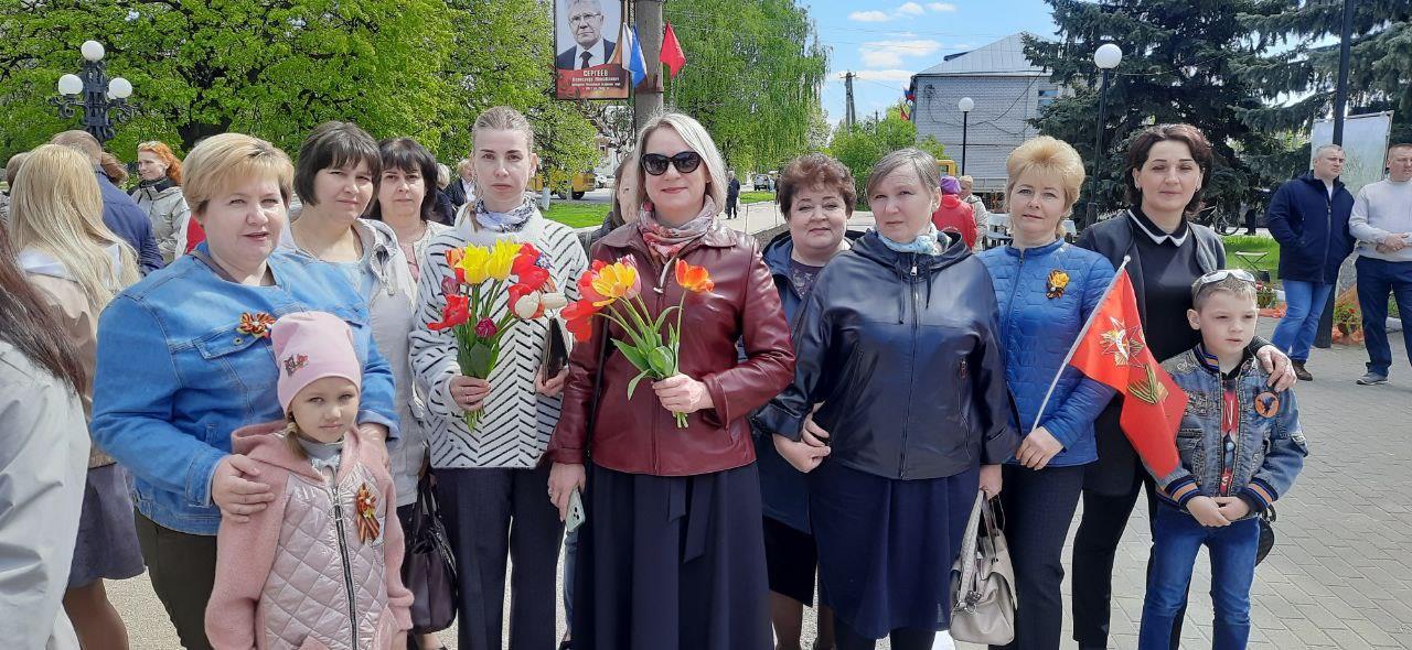 Праздничные митинги в честь Дня Победы.