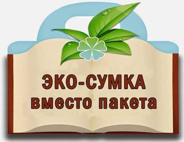 Областная экологическая акция «Экосумка вместо пакета»!