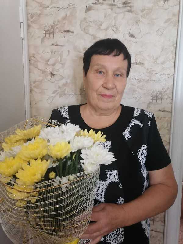 Поздравление жительницы отделения 