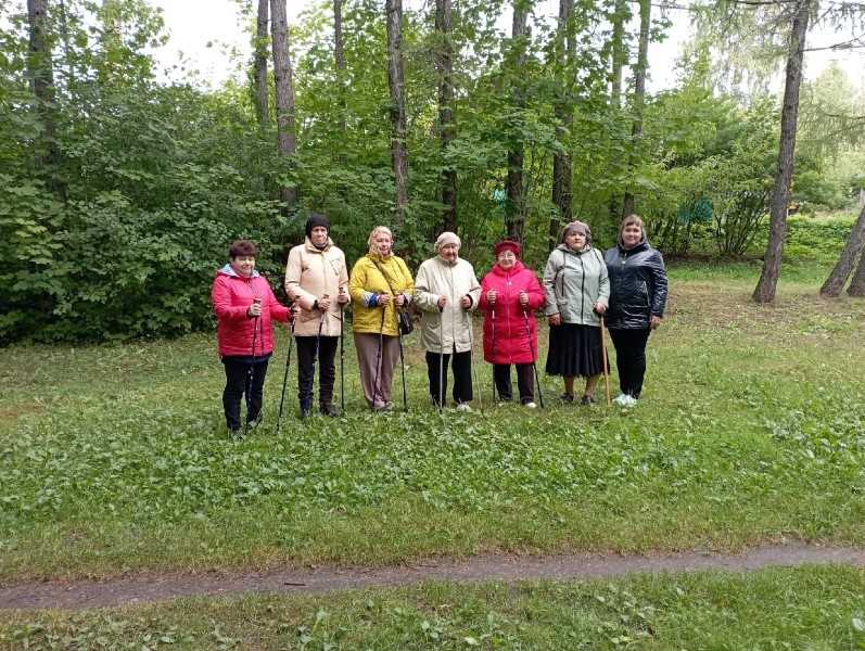 Скандинавская ходьба в ОДП