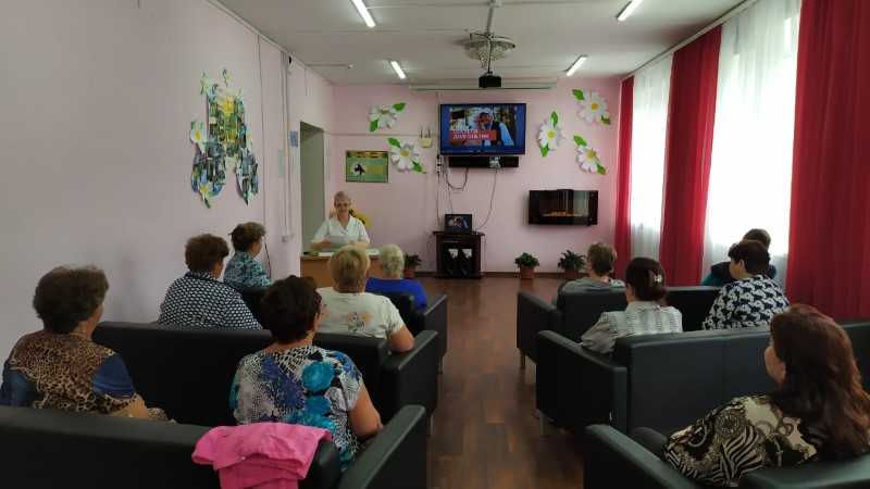 Беседа с медицинской сестрой в ОДП