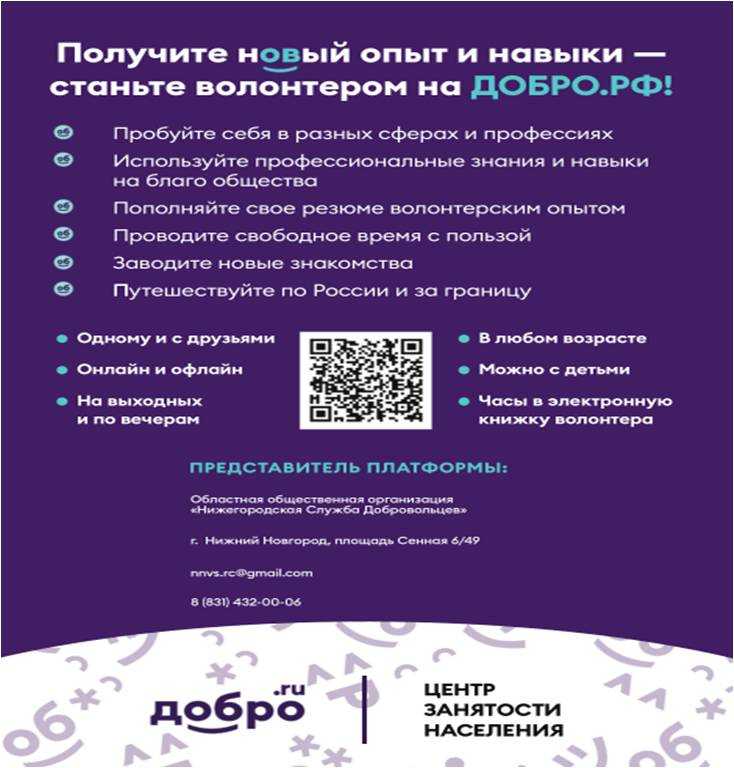 Волонтеры на ДОБРО.РФ