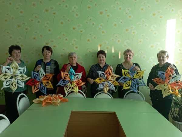 Занятие по трудотерапии в ОДП