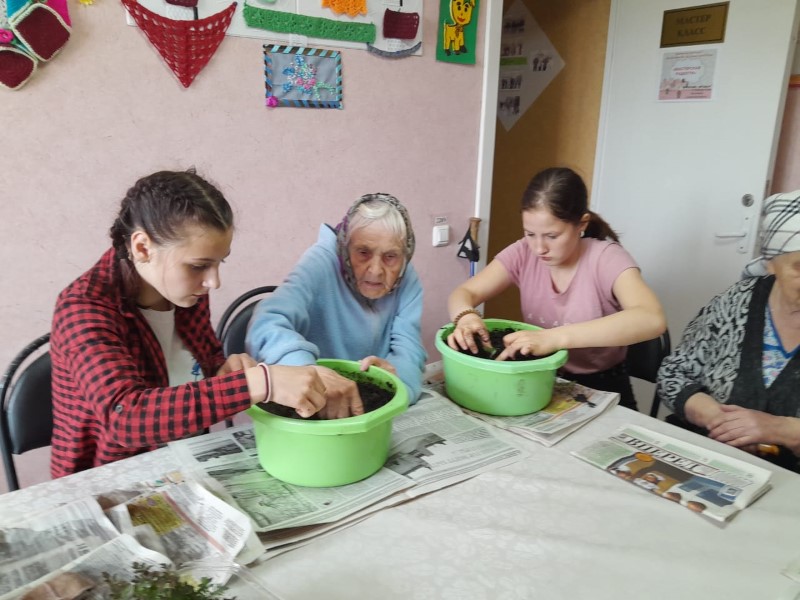 Акция по благоустройству территории отделения 