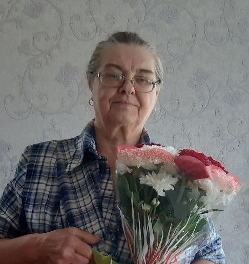 Поздравление жительницы отделения 