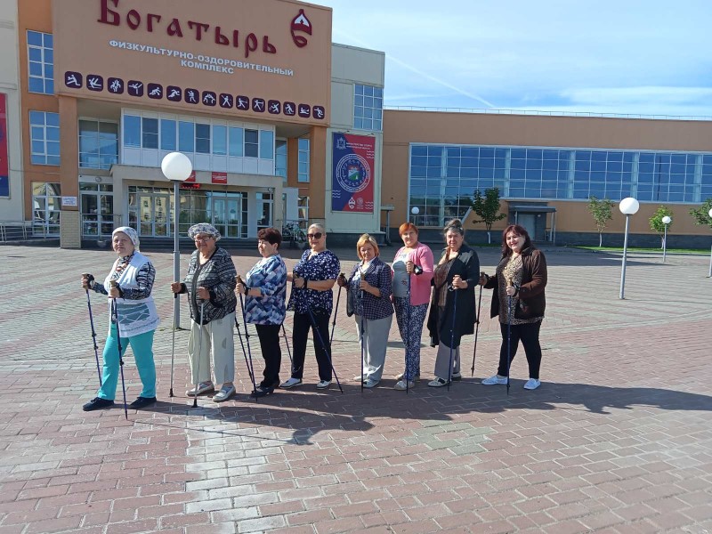 Скандинавская ходьба в ОДП