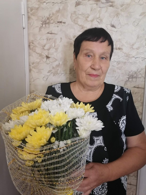 Поздравление жительницы отделения 