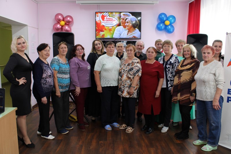 Концерт к Дню пожилых людей на базе ОДП