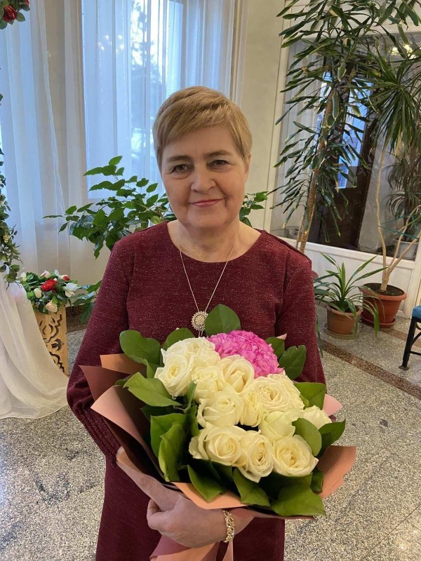 Поздравление жительницы отделения