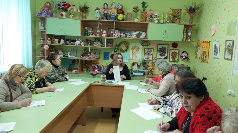 Занятие с психологом в ОДП