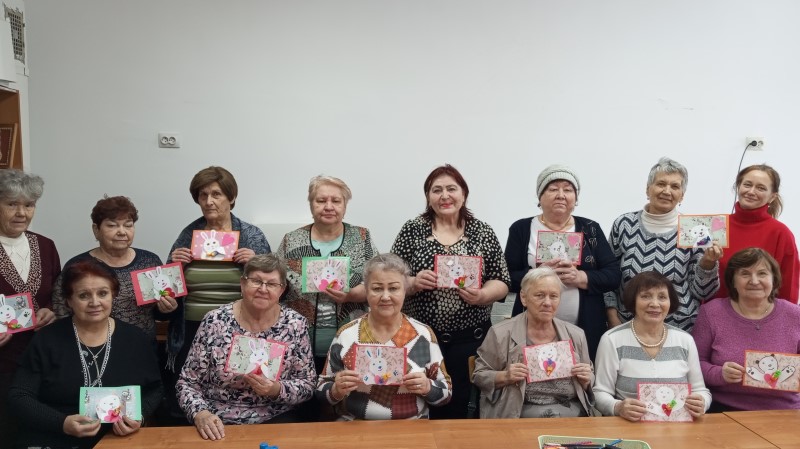 Участие в мастер–классе «Письмо солдату»
