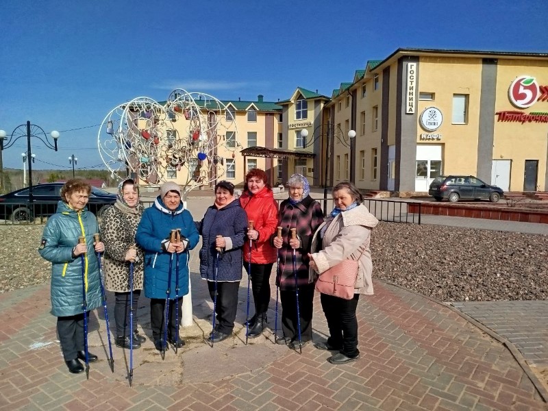 Скандинавская ходьба в ОДП