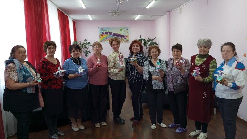 Занятие по трудотерапии в ОДП