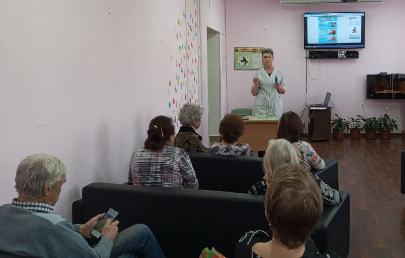 Беседа с медицинским работником в ОДП