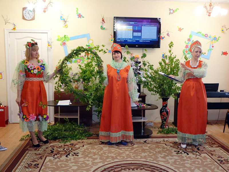 Народный праздник русской берёзки
