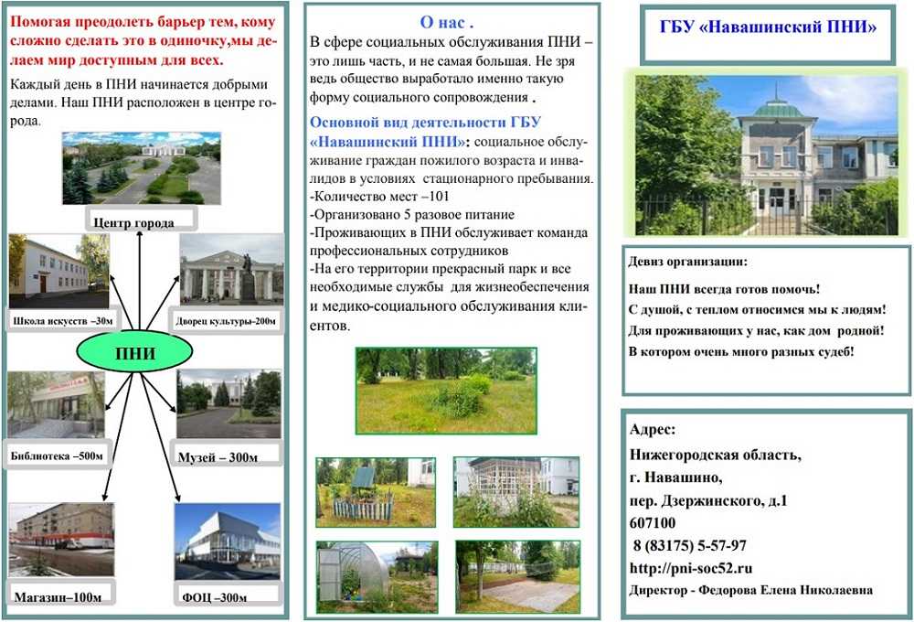 Новый формат молодежного учреждения на базе ГБУ «Навашинский психоневрологический интернат»