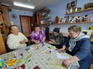 Открытка на 8 марта. 