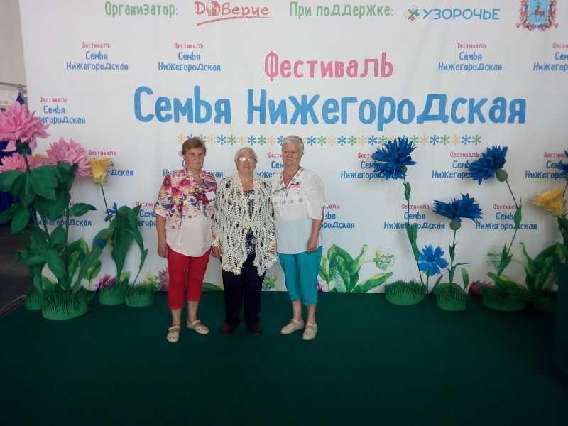 Участие в фестивале «Семья Нижегородская»