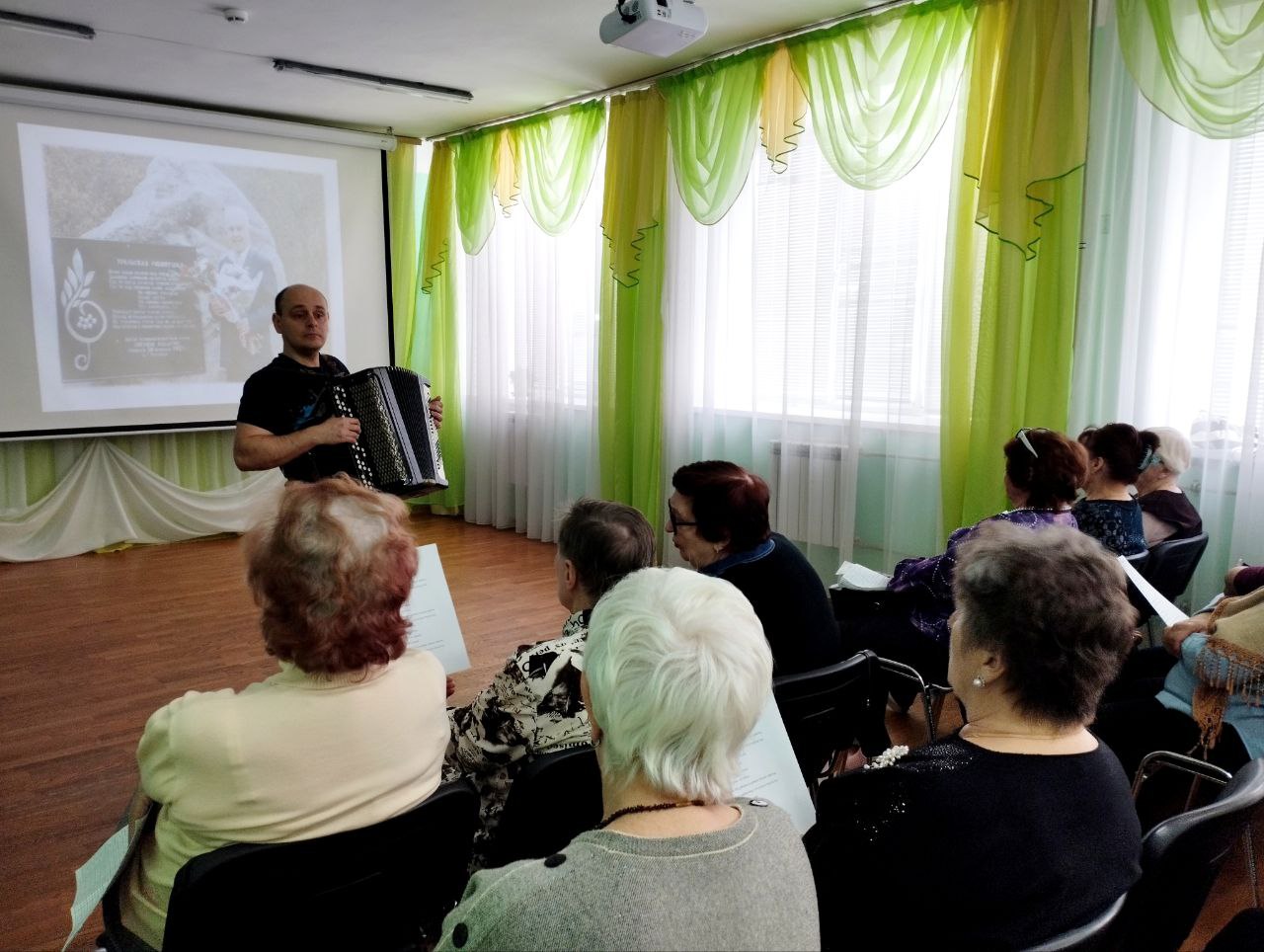 Литературно-музыкальный вечер  «Ой рябина кудрявая» в ОДП