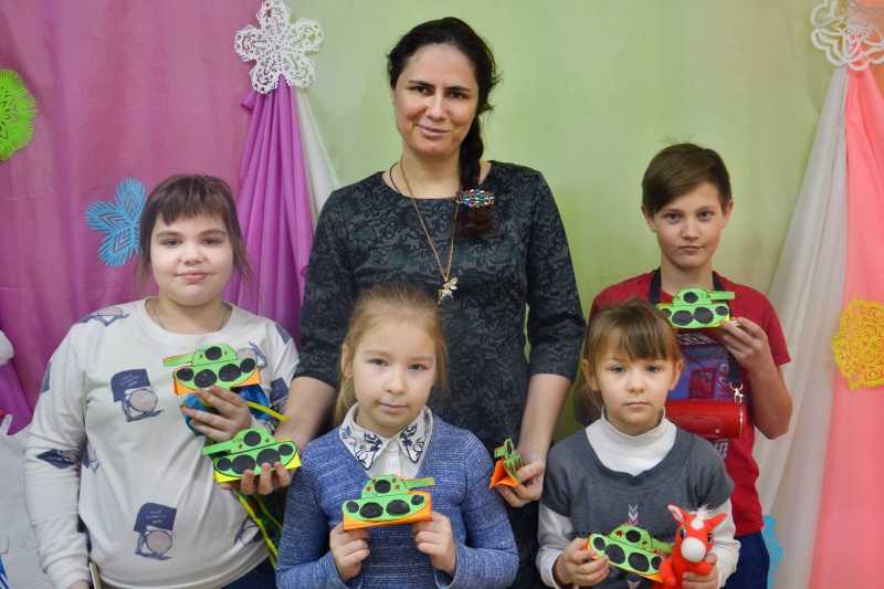 Дети смастерили ТАНК Т-34