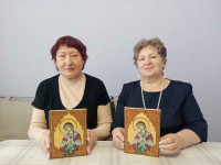 Алмазная вышивка «Семистрельная икона Божией Матери»